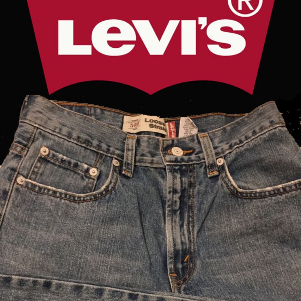 Levi’s Boy 569 Loose Straight Fit Sz 14 R 27 27